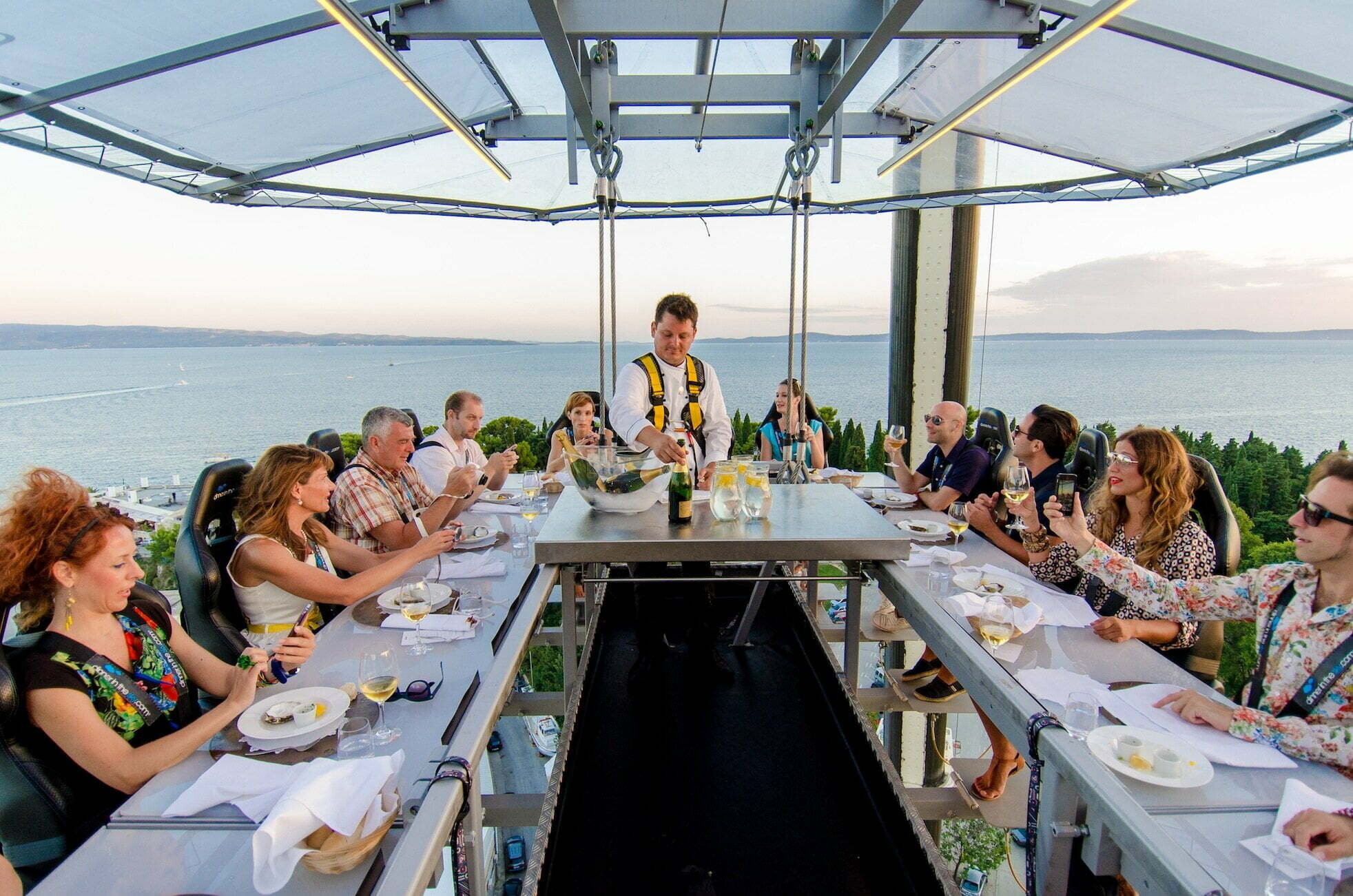 Dinner in the Sky Dubai On Air Dinner Adventure Experience